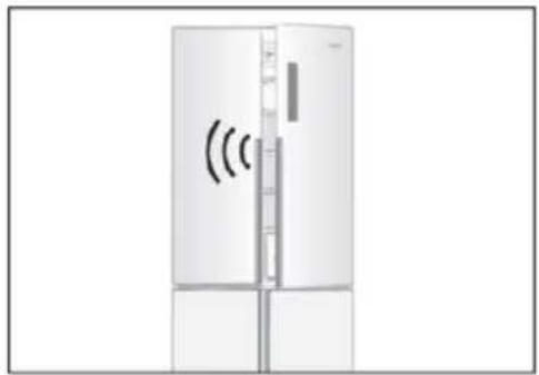 HAIER HCR5919ENMP - Alarm otvorenia dverí - 1