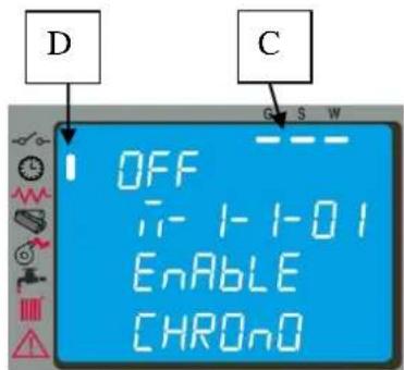 Cola Aqua Plus 18 - Menu 01 – Chrono setting - 3