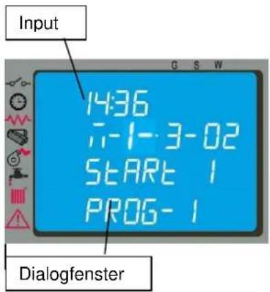 Cola Aqua Plus 18 - Menü 01 - Uhrenthermostat einstellen - 5