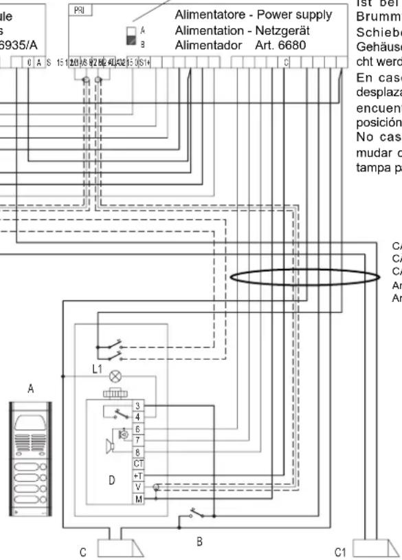 Vimar ELVOX 170F - PROCEDIMENTO PARA A LIGAÇÃO AO SOFTWARE "PC DIGIBUS ANALYZER". - 7