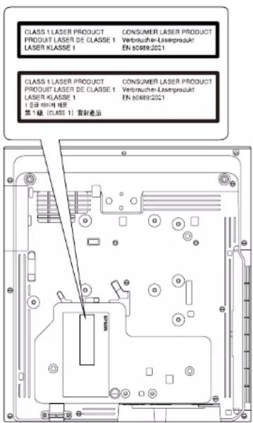 CLASS 1 LASER PRODUCT PRODUIT LASER DE CLASSE 1 LASER KLASSE 1 CONSUMER LASER PRODUCT Verbrauchen-Laserprodukt EN 50689/2021 CLASS 1 LASER PRODUCT PRODUIT LASER DE CLASSE 1 LASER KLASSE 1 1 bis 50% die 第1級 (CLASS 1) 雷新進出 CONSUMER LASER PRODUCT Verbrauchen-Laserprodukt EN 50689/2021
