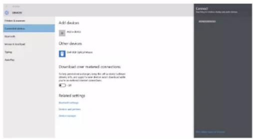 EPSON BrightLink EB760Wi - Se connecter avec screen mirroring sous windows 10 - 1
