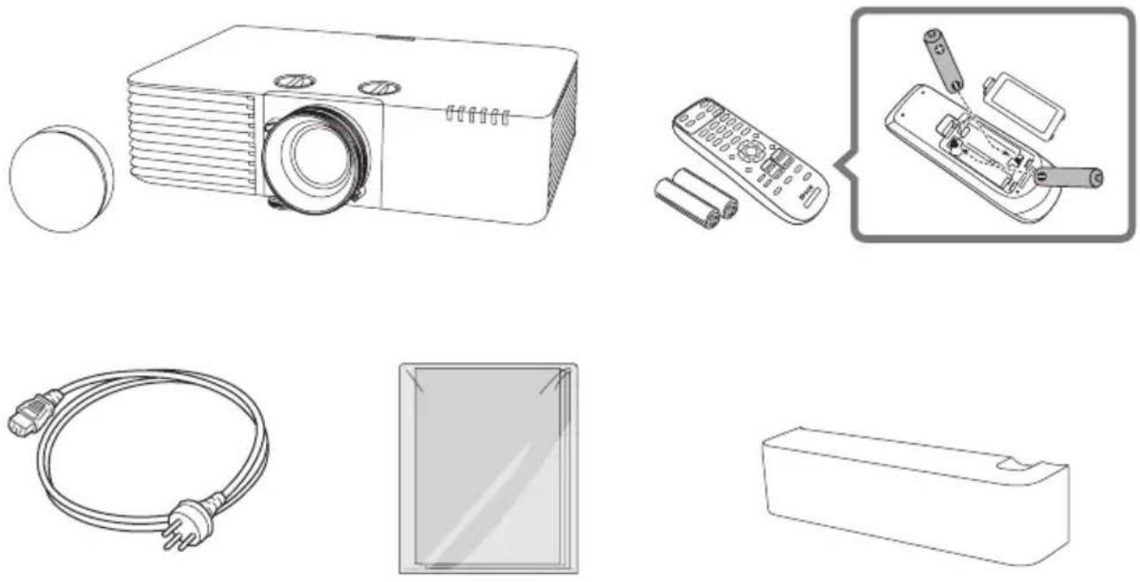 EPSON PowerLite L775U - Unpacking - 1