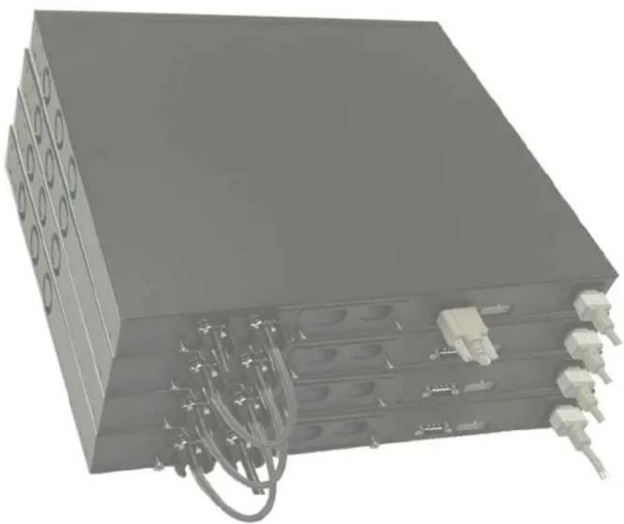 DELL PowerConnect 6224P - Ensamblaje de una pila - 1