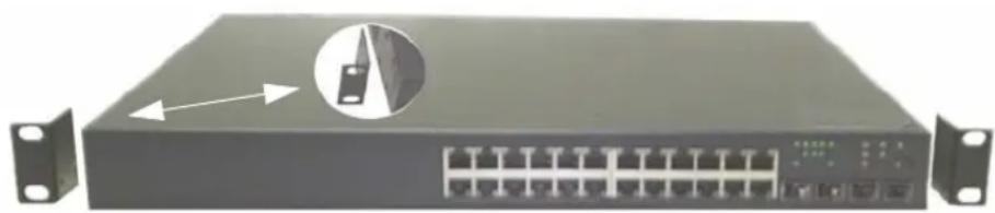 DELL PowerConnect 6224P - Installing in a Rack - 1