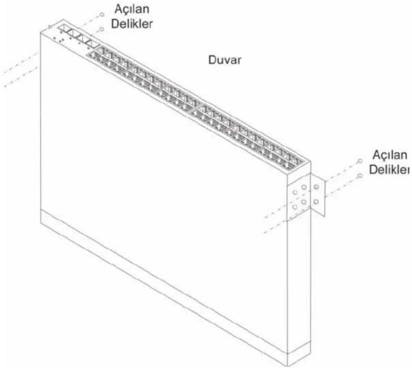 DELL PowerConnect 2816 - Duvara takma - 2