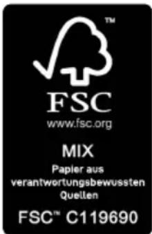 FSC www.fsc.org MIX Papier aus verantwortungsbewussten Quellen FSC™ C119690