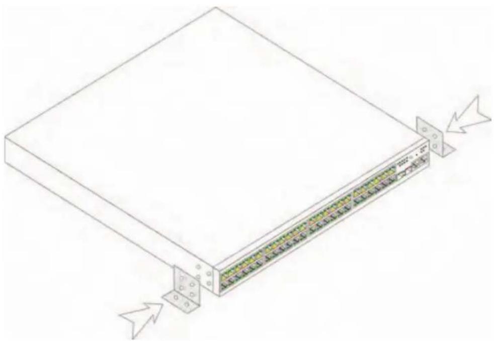 DELL PowerConnect 3524P - Wandmontage - 1
