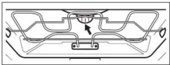 ZANUSSI ZOHKS8KN - Lampe supérieure - 1