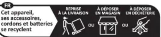 PANASONIC WHADC0309K6E5 - Applicable uniquely dans les pays membres de l'Union europeenne et les pays disposant de systèmes de recyclage - 3
