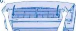 PANASONIC CSYE12MKE - Fecha o painel frontal - 1