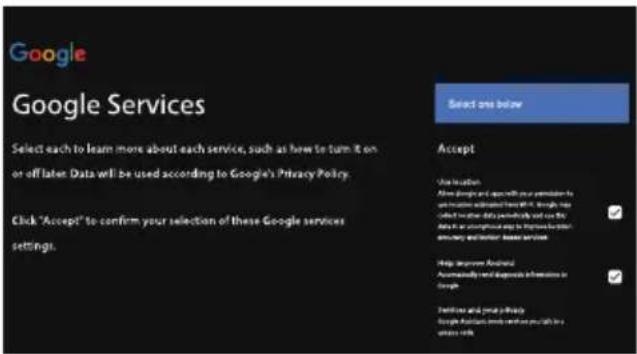 PANASONIC TX32LSX509 - Google - configuration initiale - 4