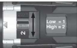 MILWAUKEE M18 260120 - Selecting Speed - 2