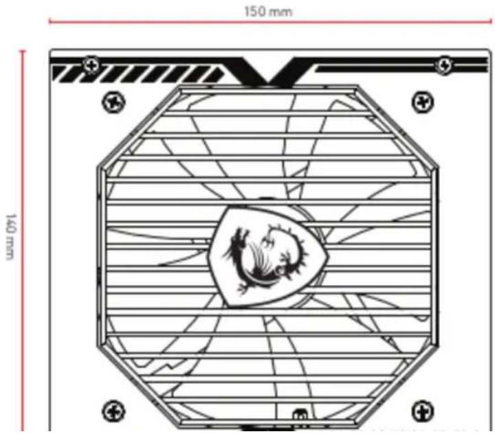 MSI MAG A550BN - 1