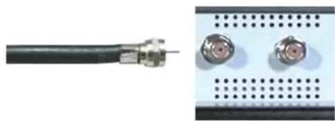DELL W4200 - Using the ATSC or NTSC Connector (Coaxial) - 1