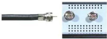 DELL W4200 - Uso del conector ATSC o NTSC (coaxial) - 1