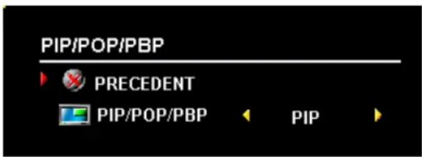 PIP/POP/PBP PRECEDENT PIP/POP/PBP PIP
