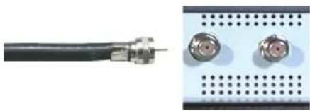 DELL W4200 - Utilisation du connecteur ATSC ou NTSC (coaxial) - 1