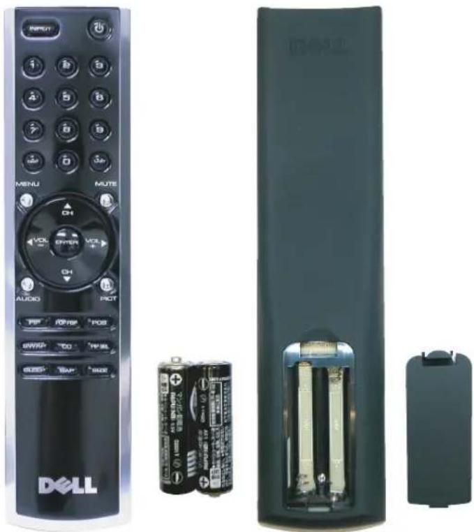 DELL W4200 - Instalación de las pilas - 1