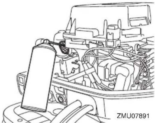 YAMAHA F6D (2023) - Rinçage dans un bac d'essai - 2