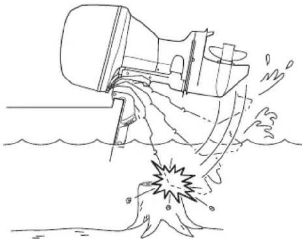 YAMAHA F6D (2023) - Collisions avec des objets flottants ou immergés - 1