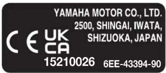 YAMAHA F6D (2023) - Marquage CE/Marquage UKCA - 3