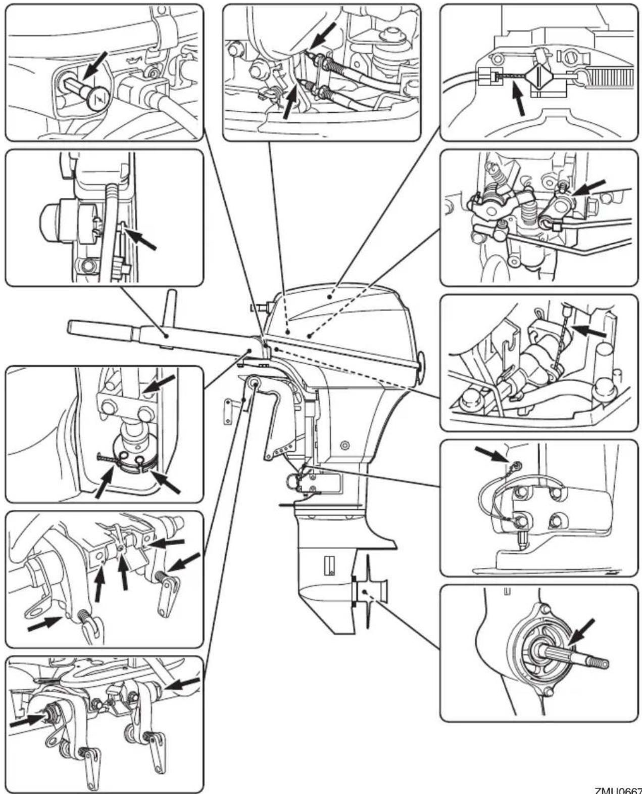 YAMAHA F6D (2023) - Graissage - 1