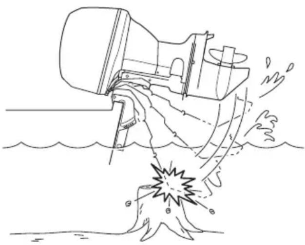 YAMAHA XF450 (2023) - Collisions avec des objets flottants ou immergés - 1