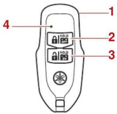 YAMAHA XF450 (2023) - Déverrouillage du moteur hors-bord - 2
