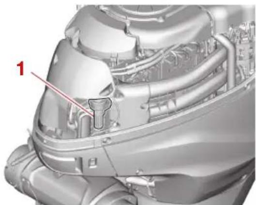YAMAHA XF450 (2023) - Contrôle du filtre à carburant - 1