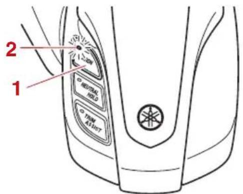 YAMAHA XF450 (2023) - Procédure pour les modèles bi-poste (commande principale/interrupteur 6X6) - 3