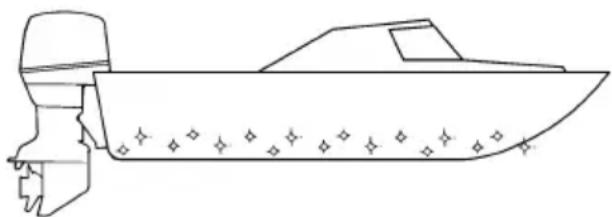 YAMAHA XF450 (2023) - Peinture antifouling - 1