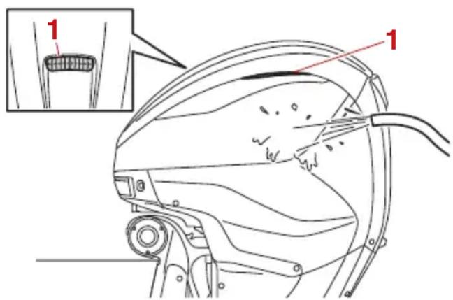 YAMAHA XF450 (2023) - Nettoyage du moteur hors-bord - 1