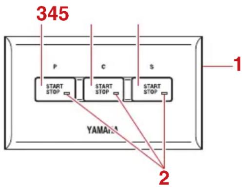 YAMAHA XF450 (2023) - Moteurs triples - 3