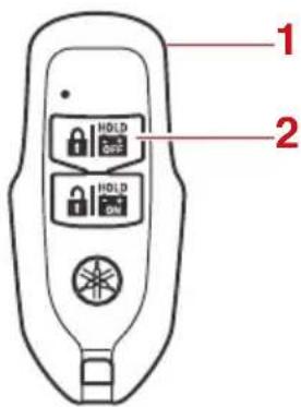 YAMAHA XF400 (2023) - Verrouillage du moteur hors-bord - 1