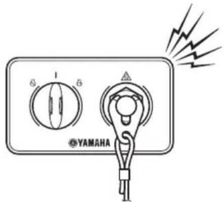 YAMAHA XF400 (2023) - Alerte de faible pression d'huile - 2