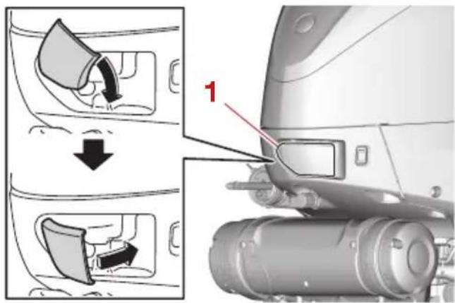 YAMAHA XF400 (2023) - Installation du capot supérieur - 3