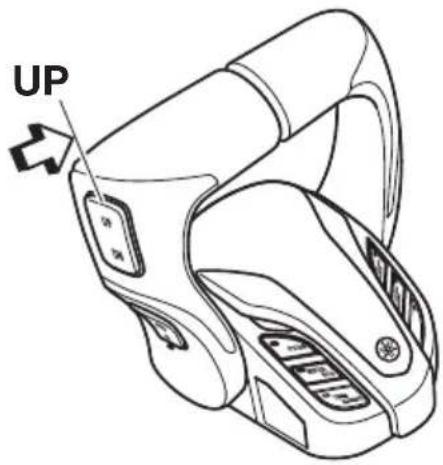 YAMAHA XF400 (2023) - Procédure de relevage (modèles à système de trim) - 3