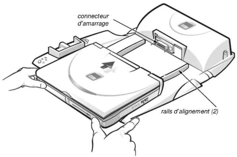 DELL Inspiron 8200 - Amarrage de l'ordinateur - 2
