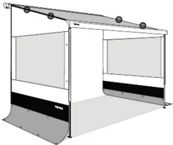 THULE Fabric Clamps - USE - 5