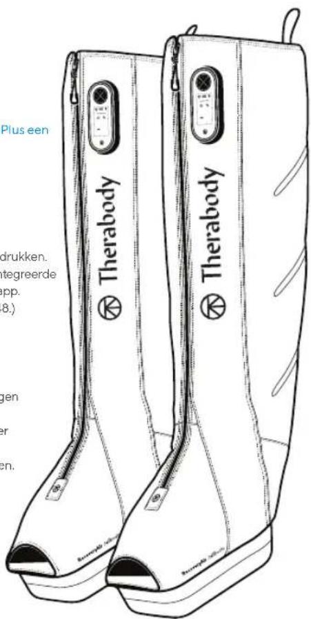 THERAGUN RecoveryAir JetBoots - Bereid uw behandeling voor - 1