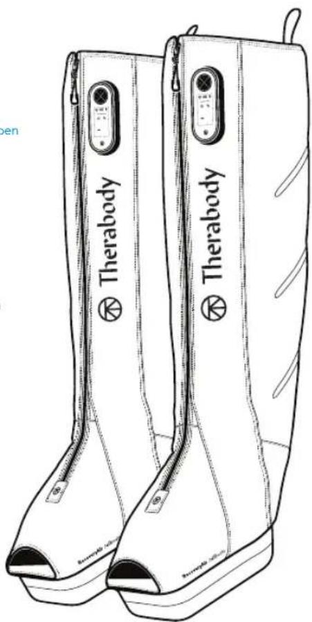 THERAGUN RecoveryAir JetBoots - Passen Sie Ihre Behandlung an - 1