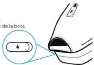 de la bota.