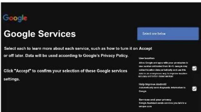 PANASONIC TX75LXW724 - Google - configuration initiale - 5