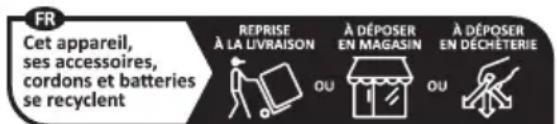 PANASONIC WHADC0309K6E5AN - [Information relative à l'élimination des déchets dans les pays extérieurs à l'Union européenne] - 2