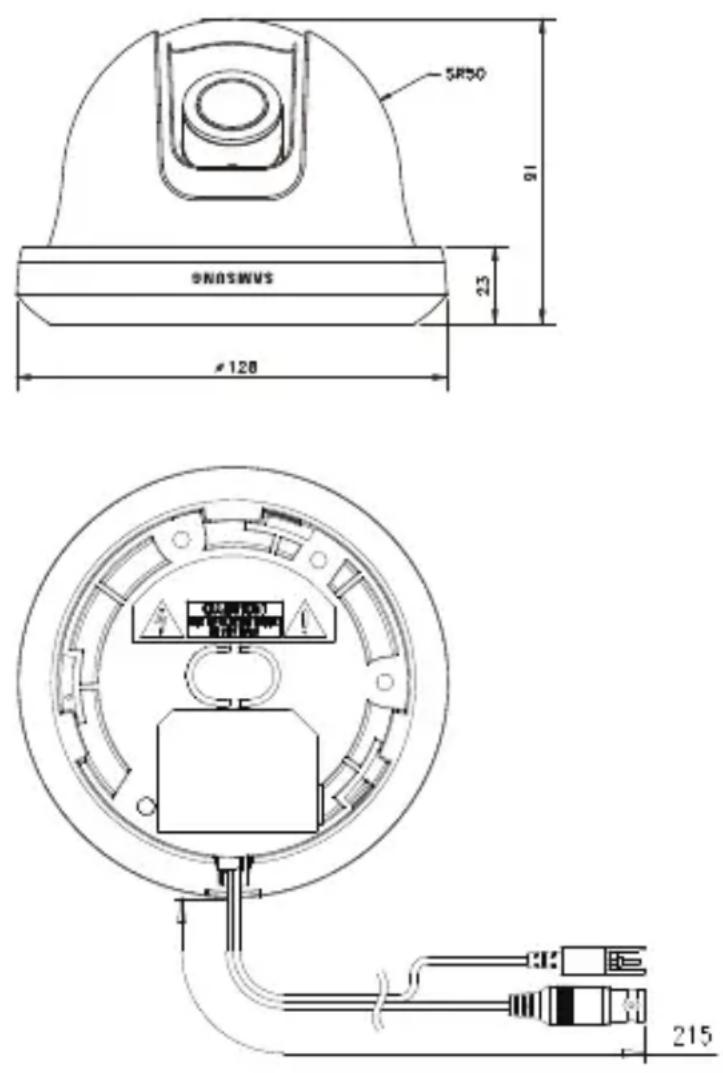 SAMSUNG SCCB5344P - Einstellen der Kamerarichtung - 2