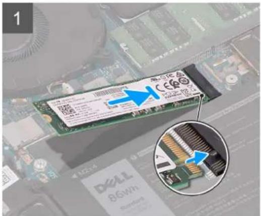 DELL Precision 5570 - 安装固態硬碟1 - 3