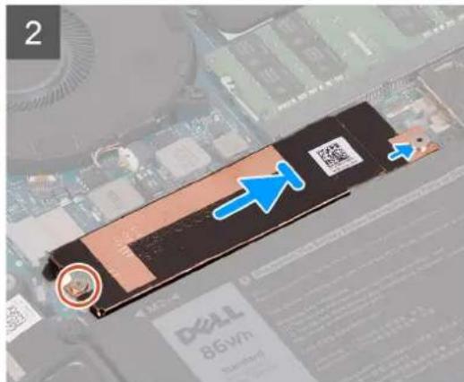 DELL Precision 5570 - 安装固態硬碟1 - 4