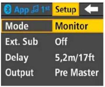 HK AUDIO Sonar 112Xi - Setup Options - 1