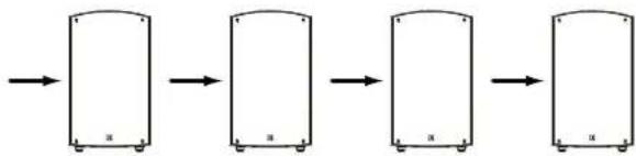 HK AUDIO Sonar 112Xi - • Zwei (oder mehrere) SONAR Xi ohne externes Mischpult (Daisy Chaining) - 1